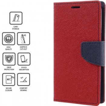 Raudonas atverčiamas dėkliukas (Samsung Note 8)